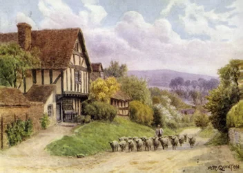 Cropthorne, nabij Evesham, Worcester